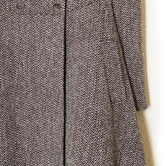 Jones New York Wool Tweed Long Overcoat - Picture 5 of 7